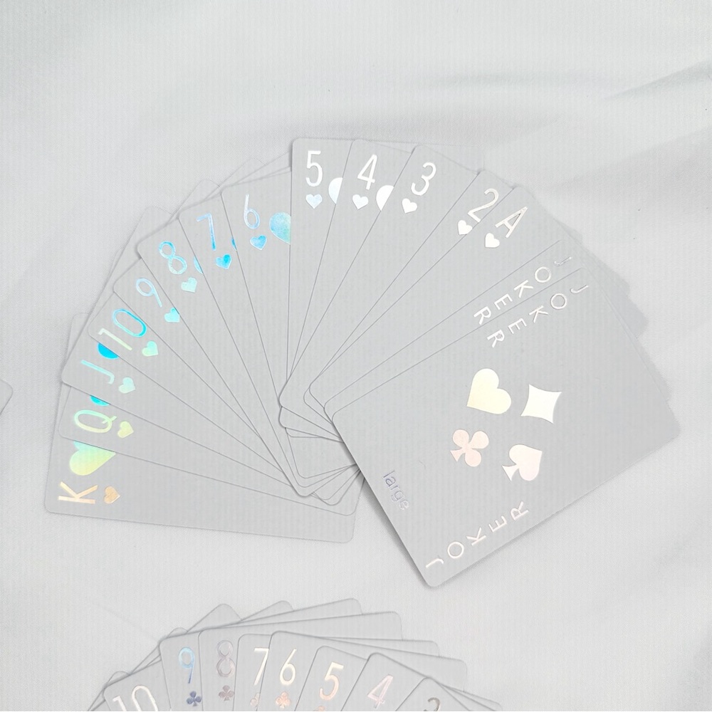 ❤️ Dior Joy Limited Edition Playing Cards Holographic Luxury Hearts New Pick 1 - Picture 6 of 8